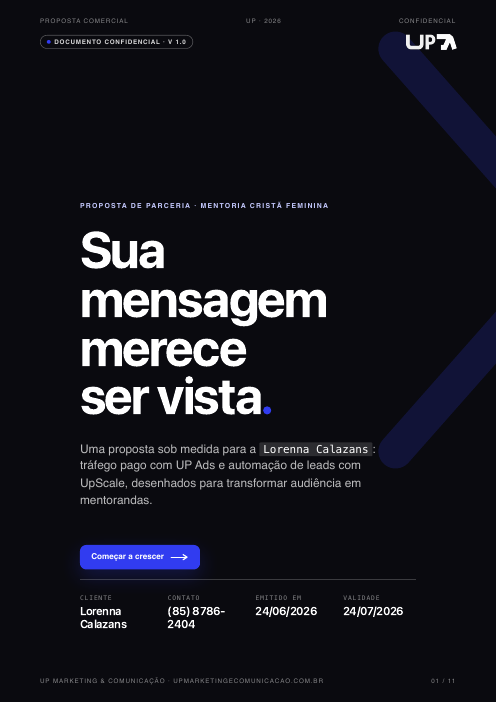Proposta / Diagnóstico Comercial